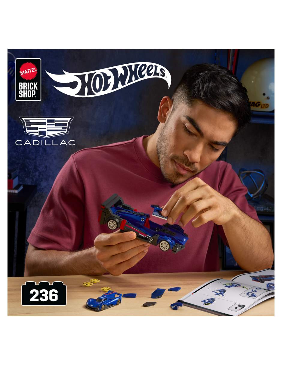 Mattel speed cadillac project gtp hypercar jfr89 Hot Wheels 2