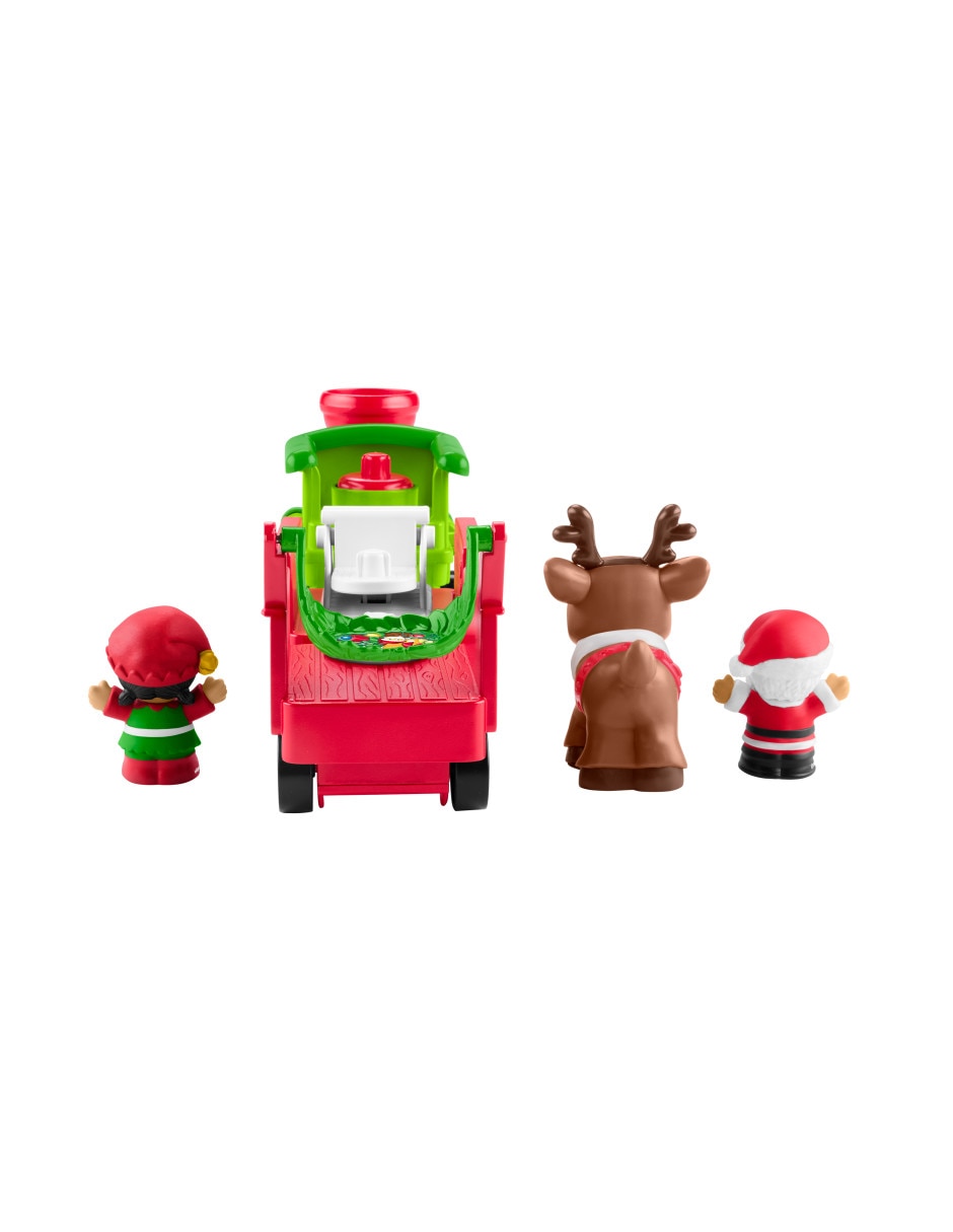 Tren navideño de little people 5