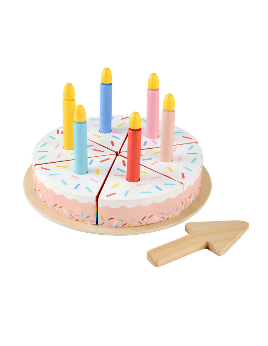 Pastel de cumpleaños de madera 11