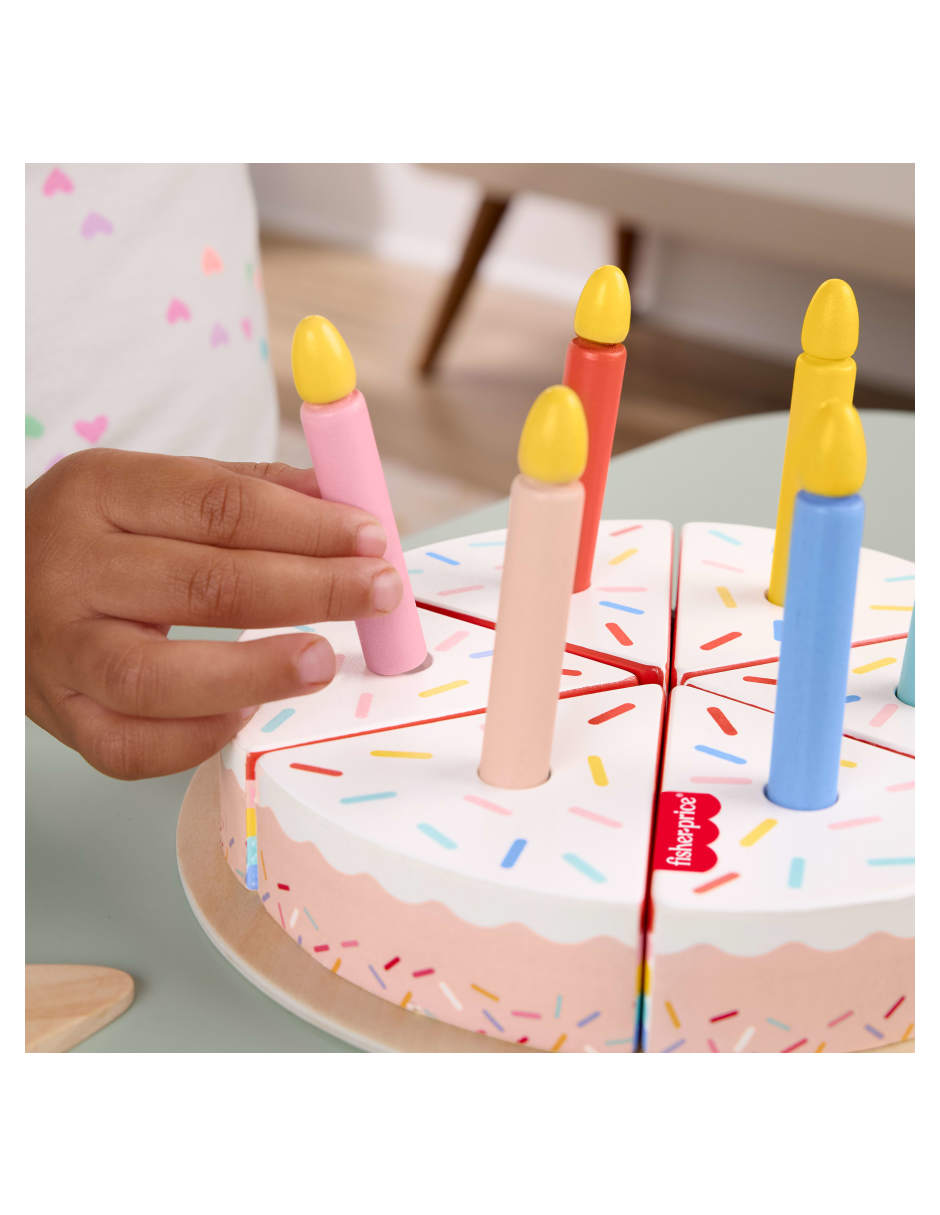 Pastel de cumpleaños de madera 8