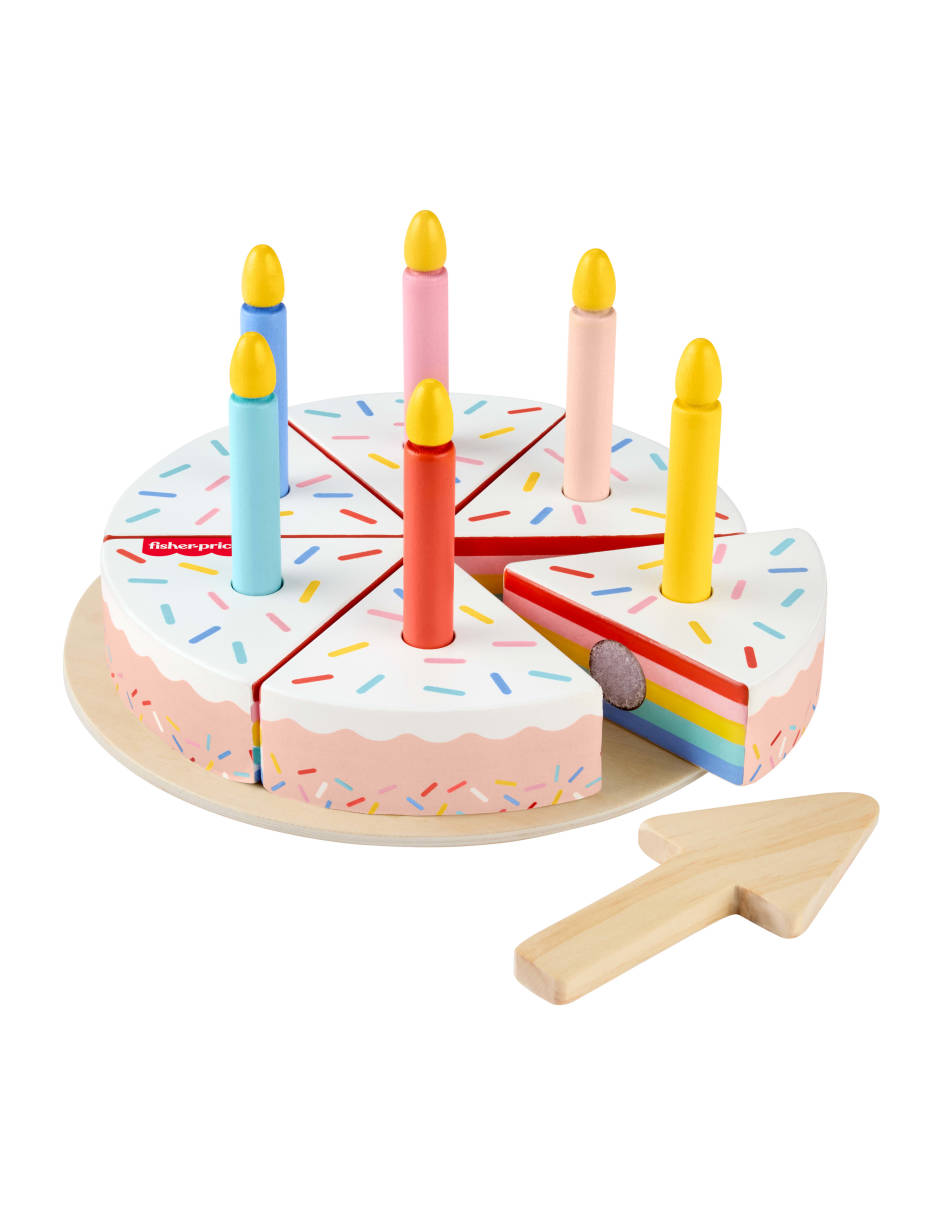 Pastel de cumpleaños de madera 9