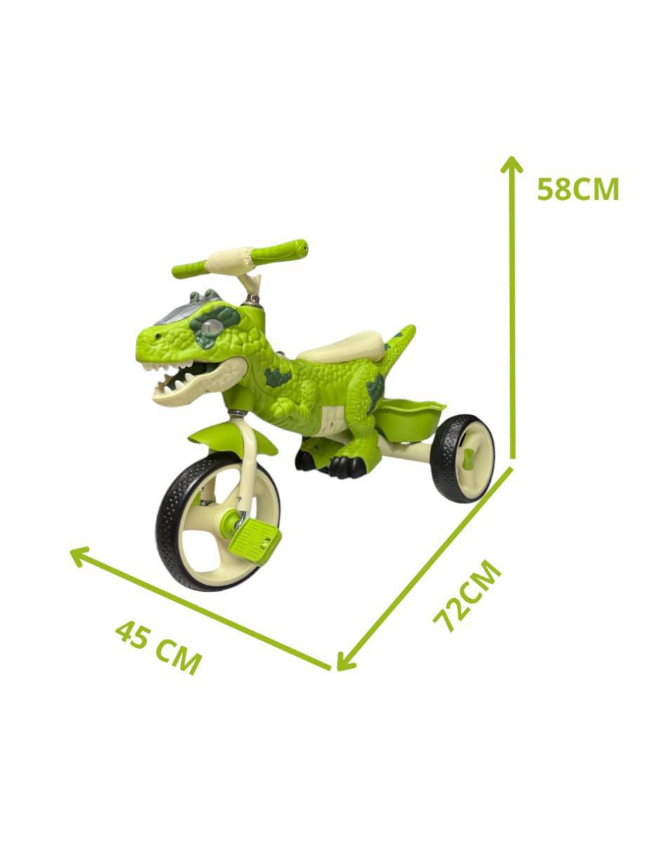 Triciclo dino infantil unisex 7