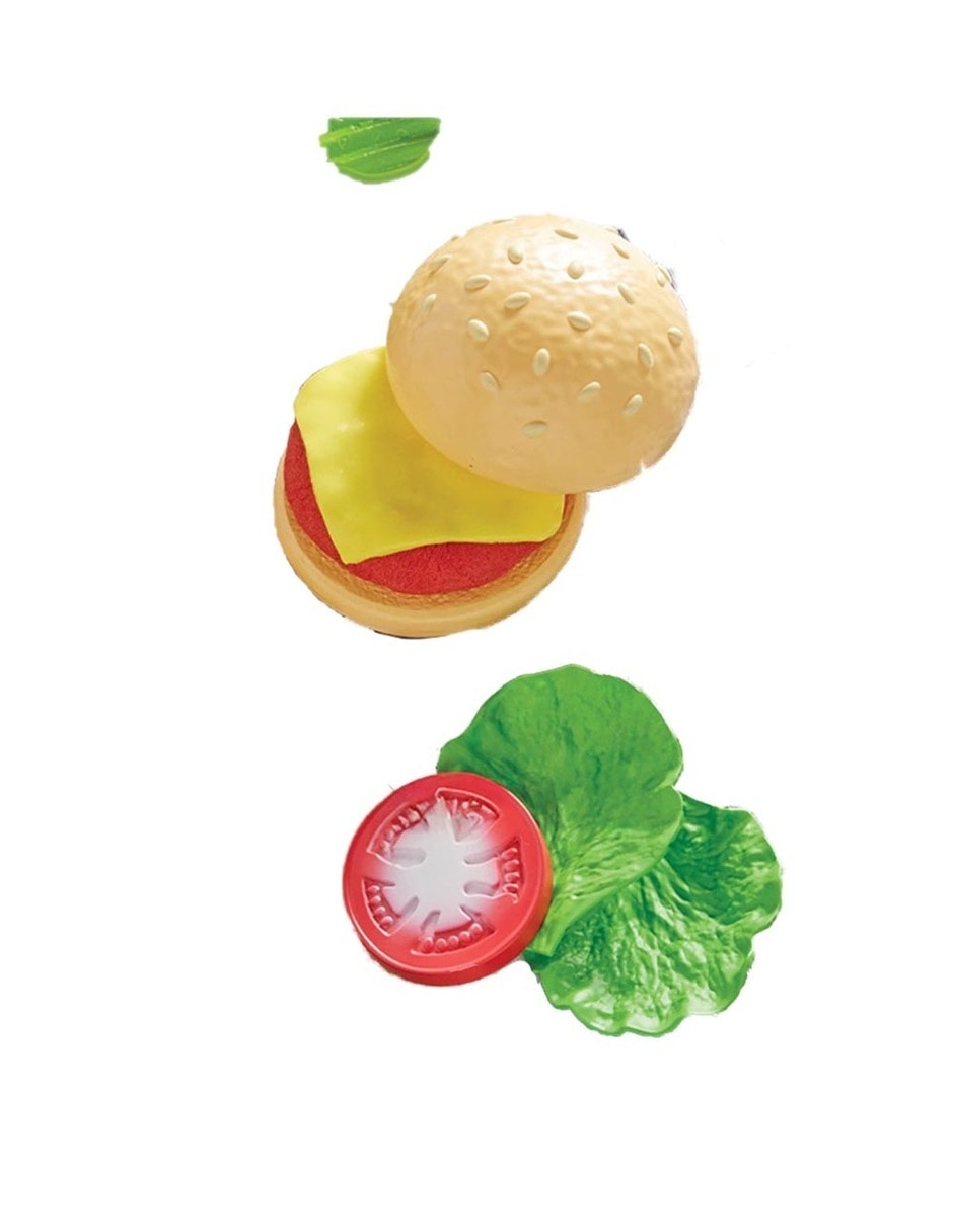 Set de juego Creative Chefs Cheeseburger and Fries 3