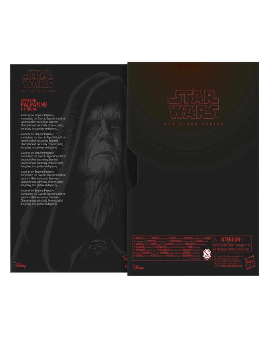 Set figuras acción articulada : Return Of The Jedi Emperor Palpatine collectors Star Wars 4