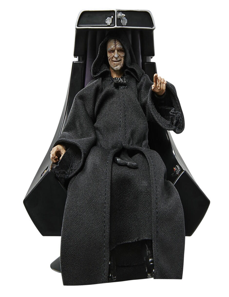 Set figuras acción articulada : Return Of The Jedi Emperor Palpatine collectors Star Wars 6