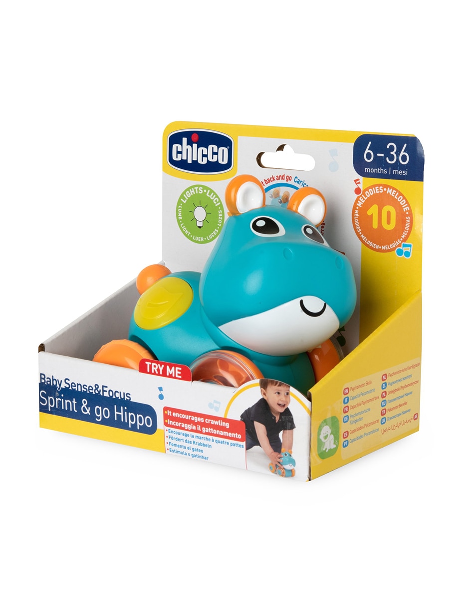 Hipopótamo de arrastre juego didáctico para niño 9