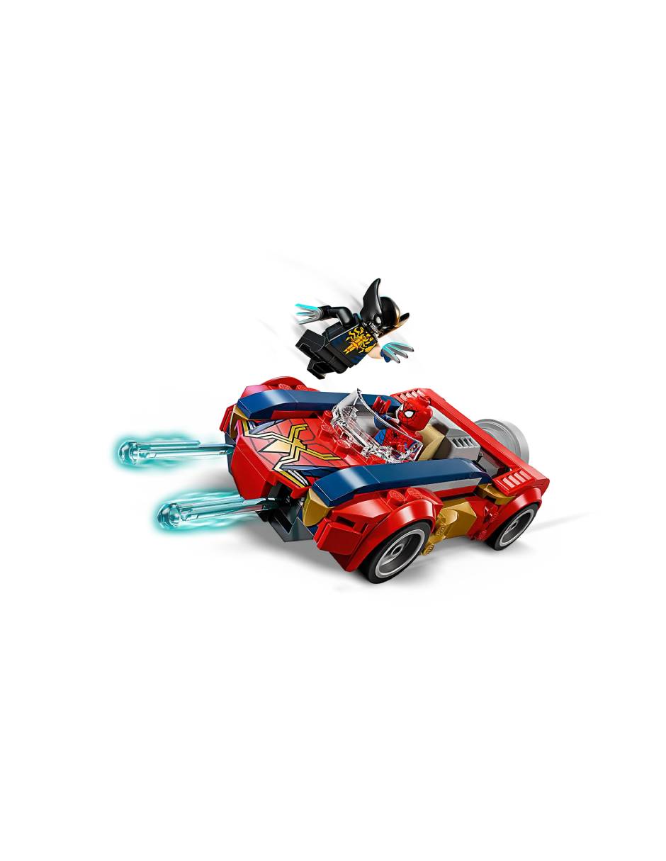 Coche de Spider-Man vs. Lobezno Venomizado 76336 5