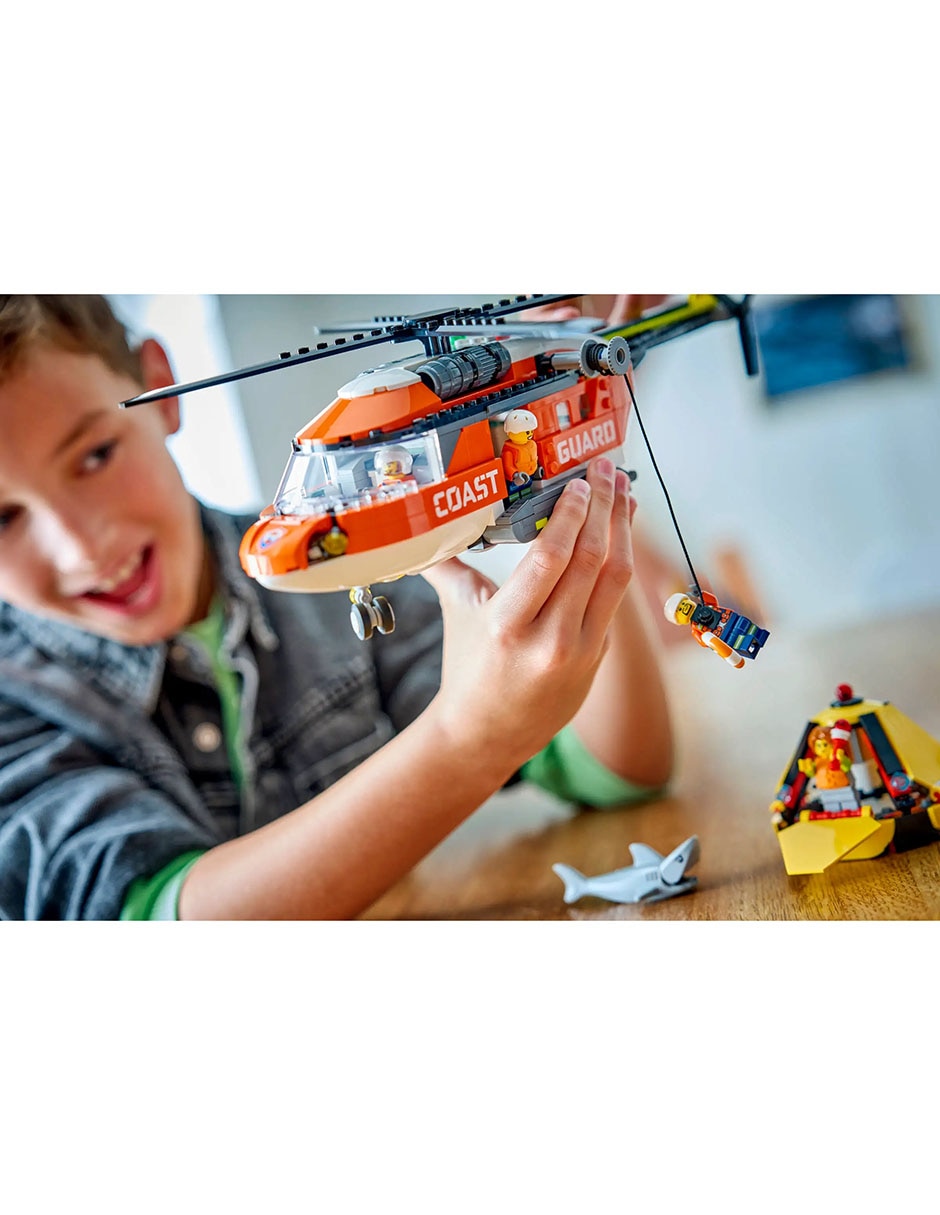 City Helicóptero de Guardacostas 60503 9