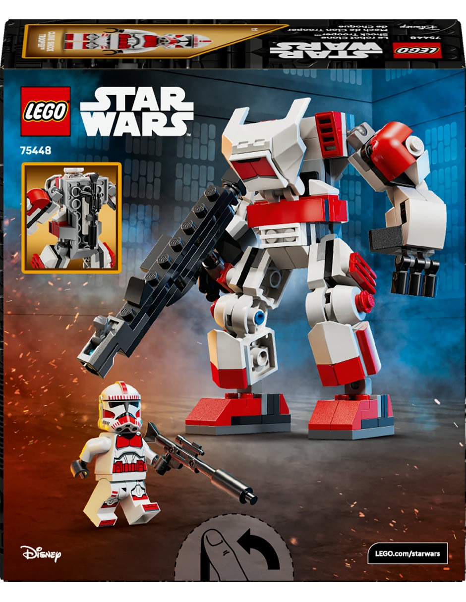 Lego Meca de Soldado Clon de Choque 75448 Star Wars 4
