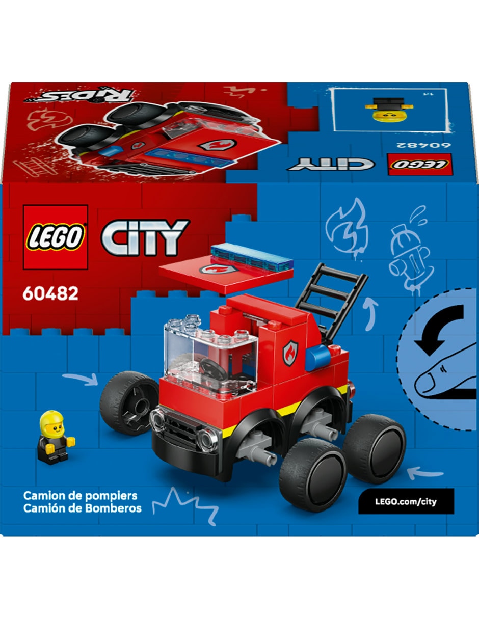 Lego Vehículos Camión de Bomberos 60482 Rides 4