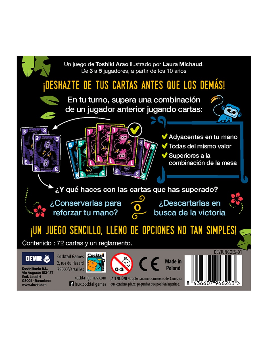 jungo juego de mesa Devir Devir 2