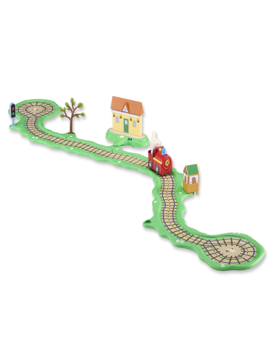 Peppa pig juego del tren de rebecca de namco-bandai