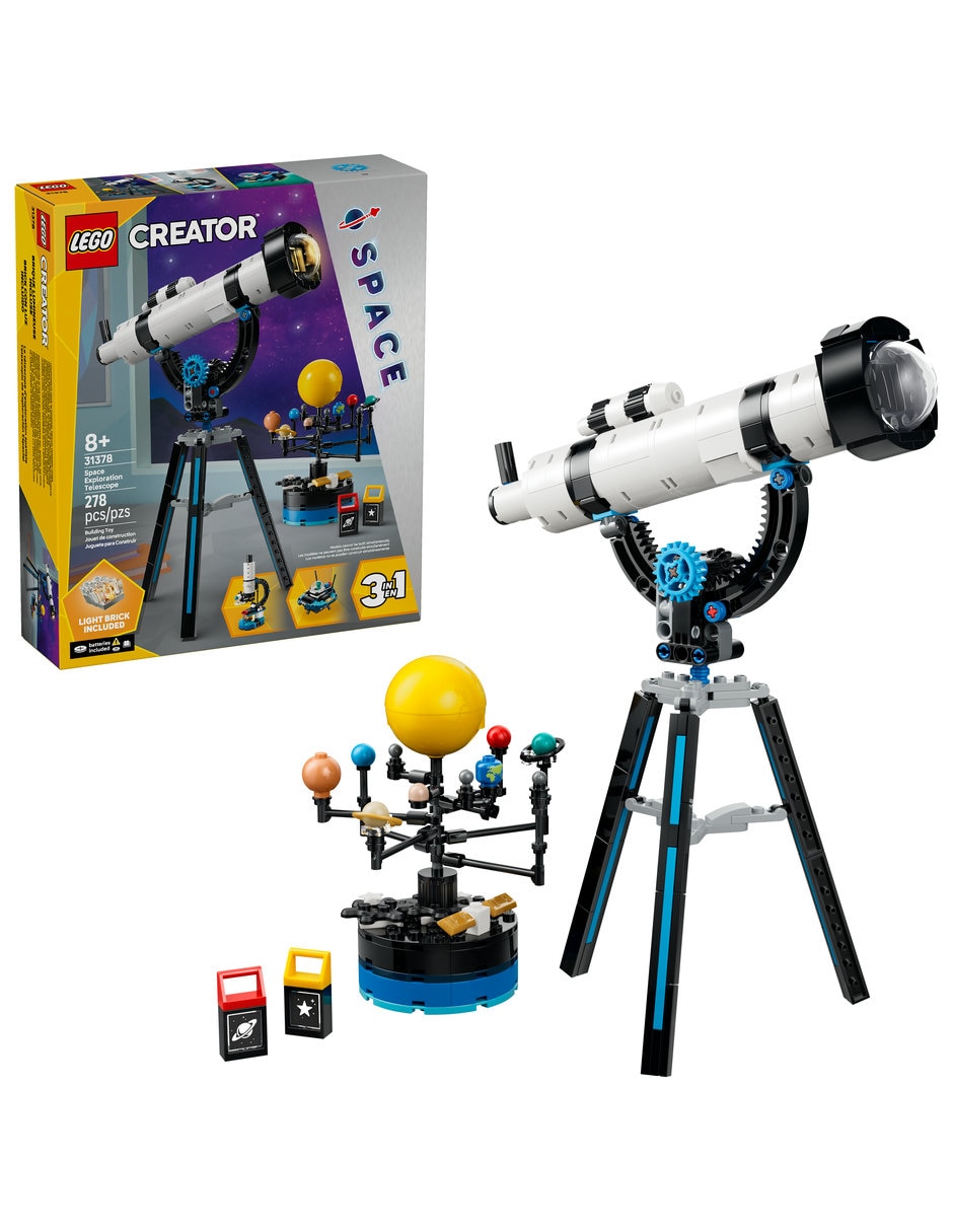 Lego Telescopio de exploración espacial 31378