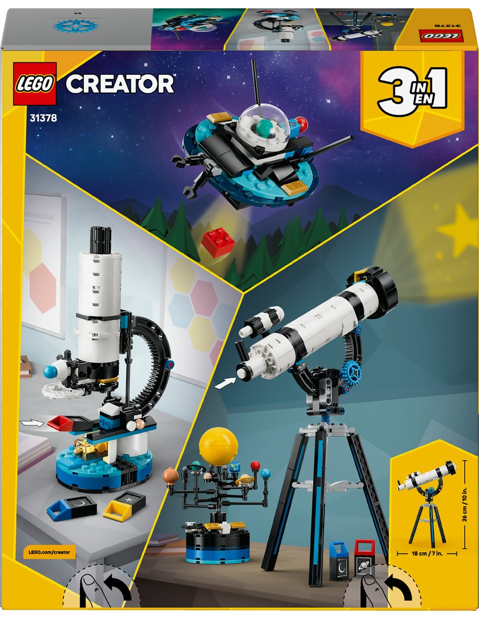 Lego Telescopio de exploración espacial 31378 2