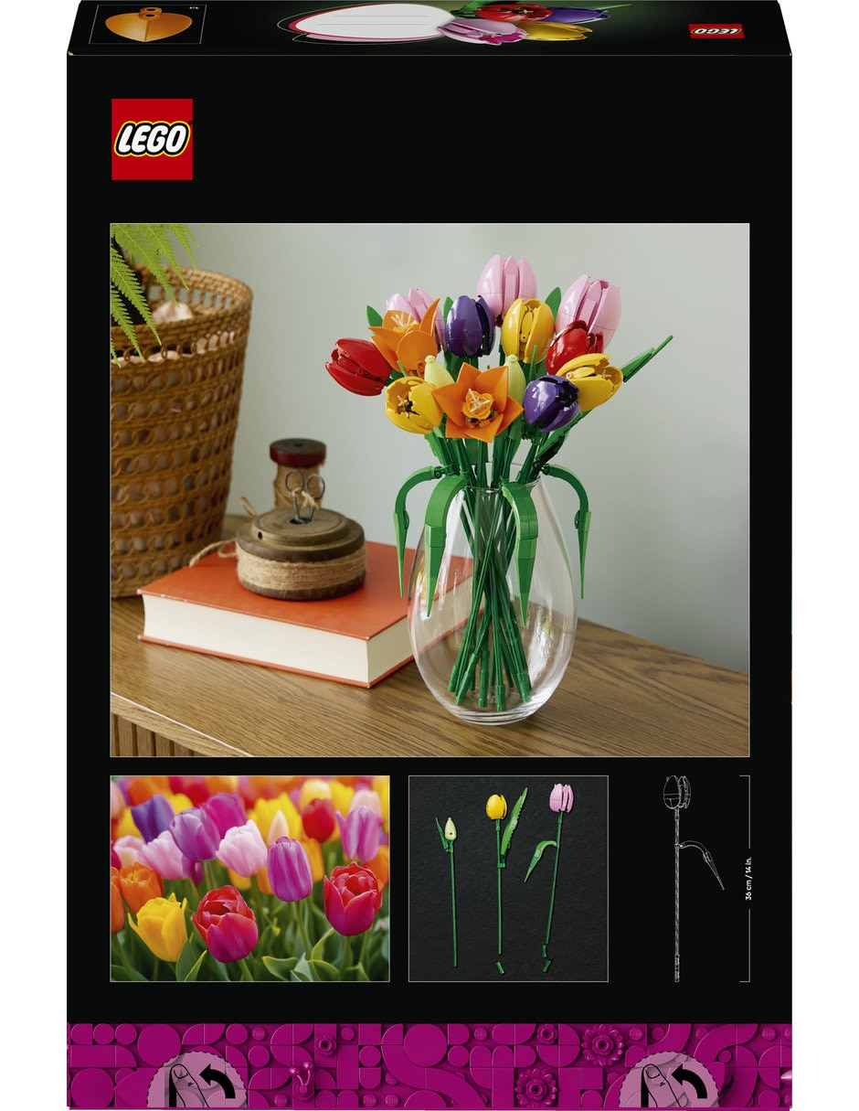 Lego Ramo de Tulipanes 11501 6