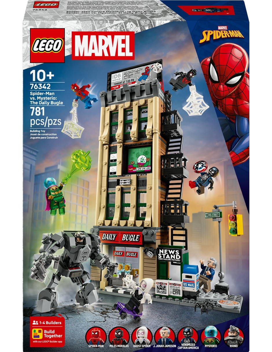 Marvel Spider-Man vs Mysterio: El Daily Bugle 76342 2