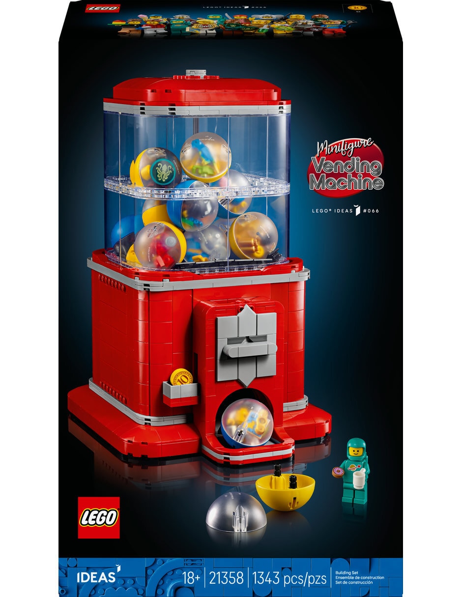 Ideas máquina expendedora de minifiguras  21358 Ideas 3