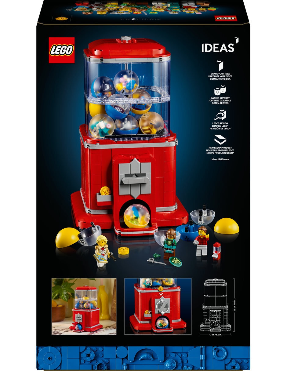 Ideas máquina expendedora de minifiguras  21358 Ideas 9