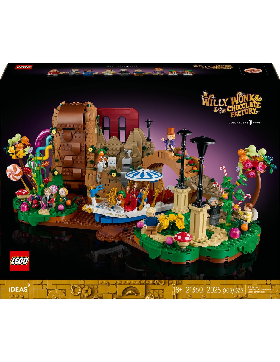 Lego set de Lego Ideas Willy Wonka y la fábrica de chocolate 21360 Lego Ideas 3