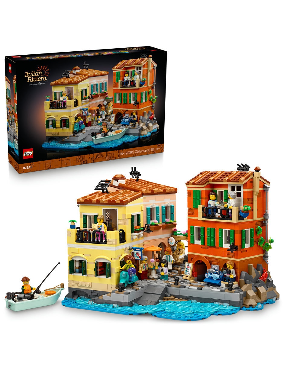 set de Lego ideas riviera italiana 21359