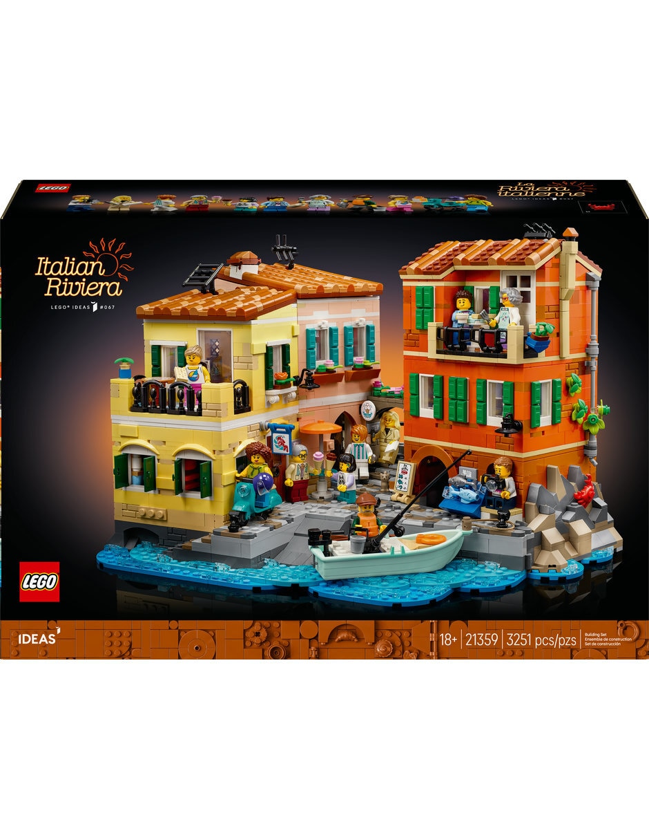 set de Lego ideas riviera italiana 21359 3