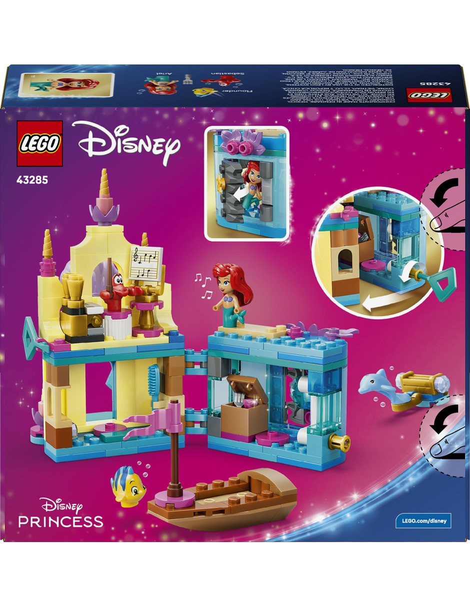 LEGO Disney Princess Mini palacio mágico de Ariel 43285 7