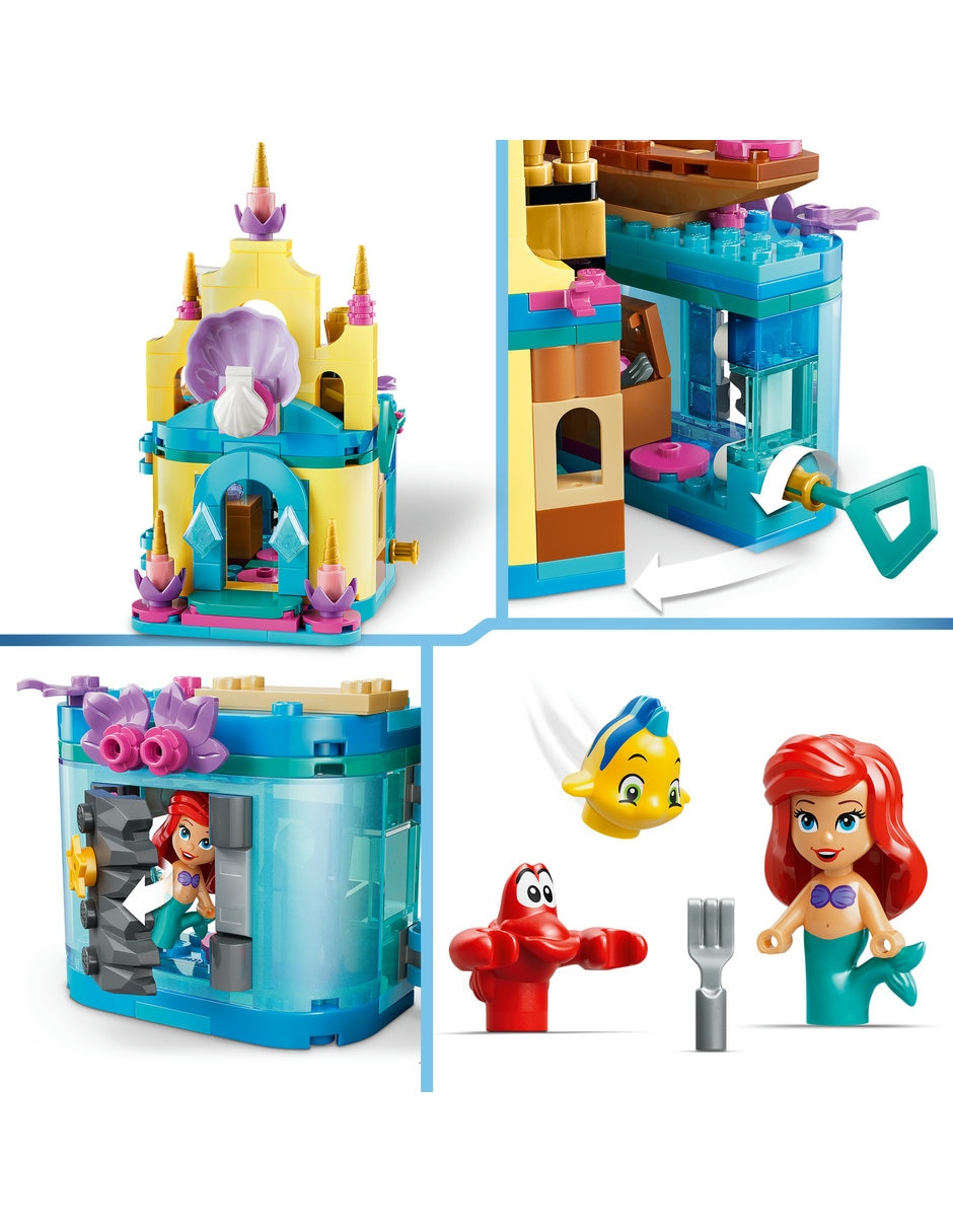 LEGO Disney Princess Mini palacio mágico de Ariel 43285 6