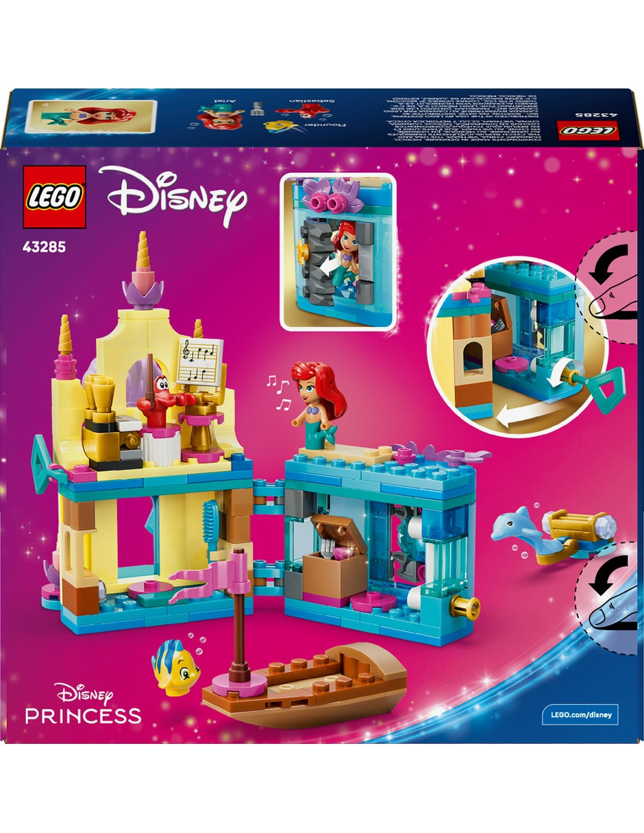 Lego Mini Palacio Mágico de Ariel 43291 Disney Princess 4