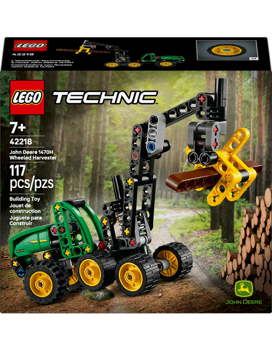 Lego Cosechadora con Ruedas John Deere 42218 2