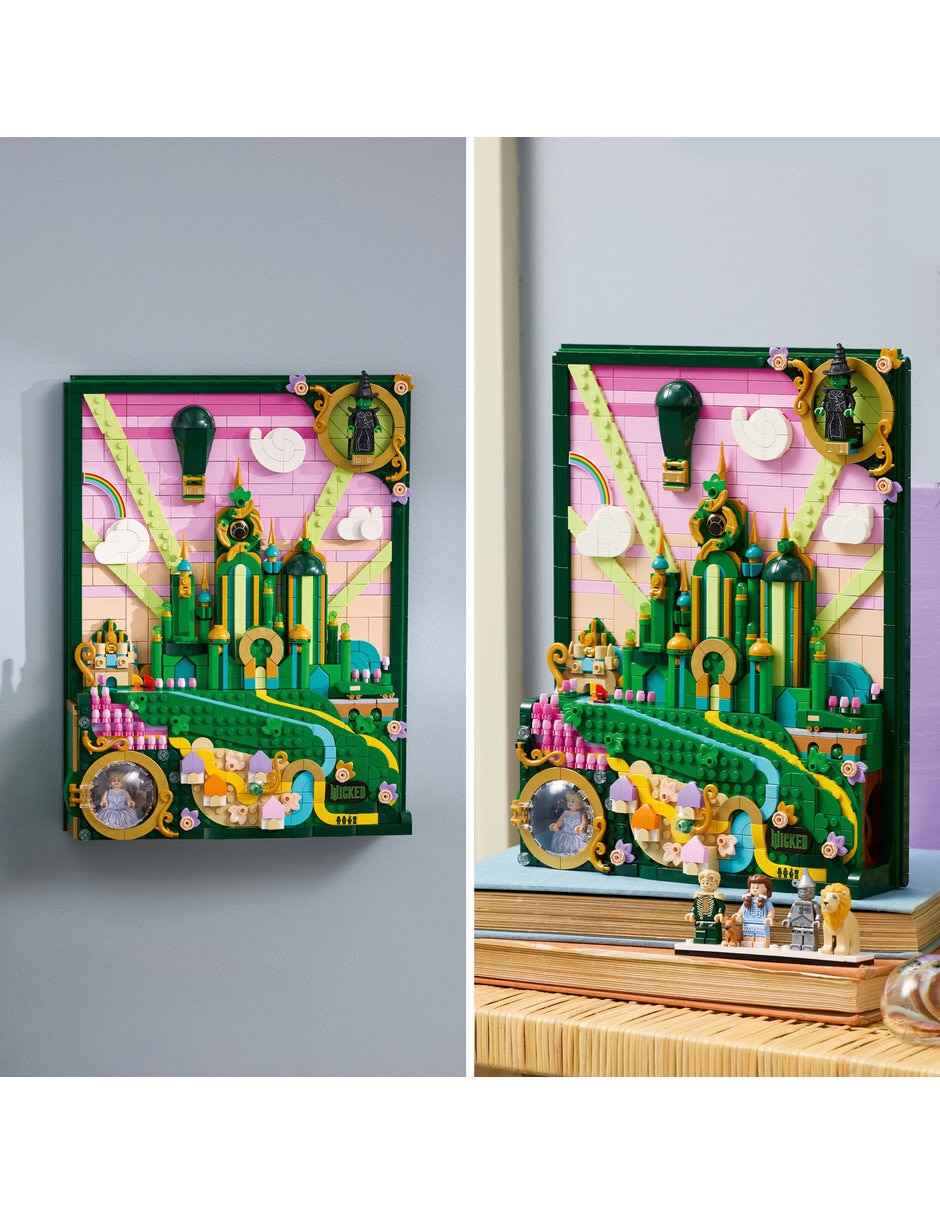 Wicked arte mural: emerald city decoración 75685 Wicked 5