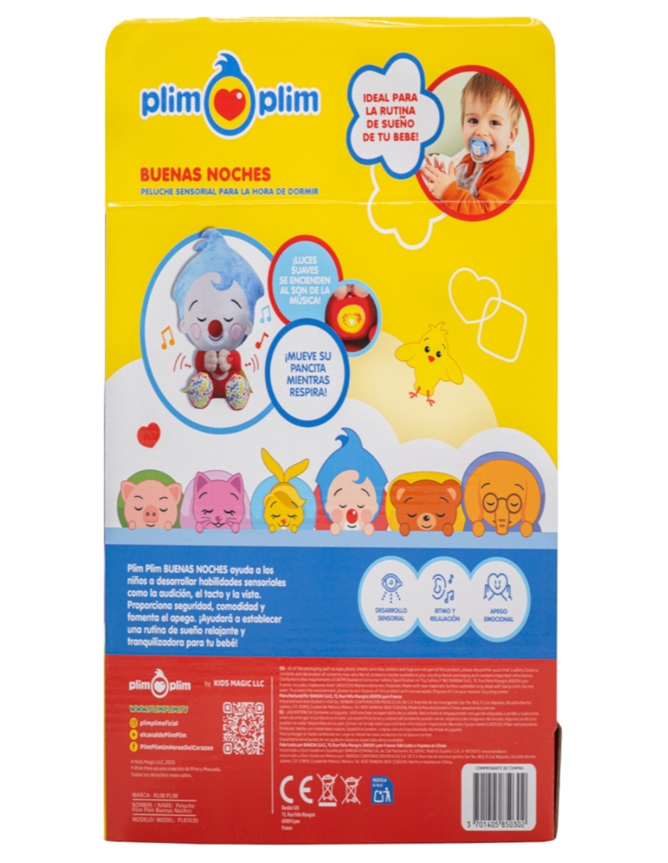 Peluche de Payaso Plim Plim peluches musicales 5