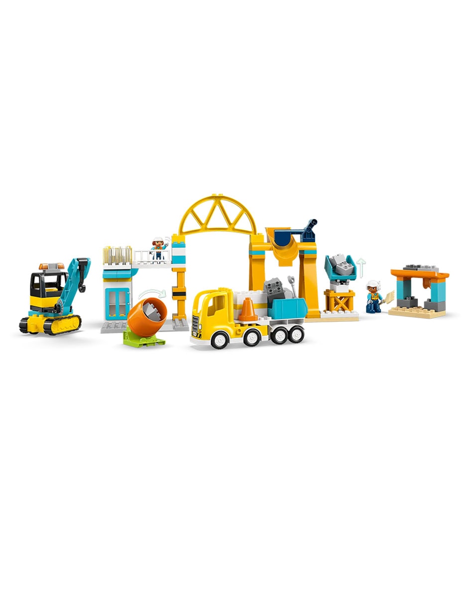 Duplo Obra y Vehículos de Construcción 3 en 1 10476 4