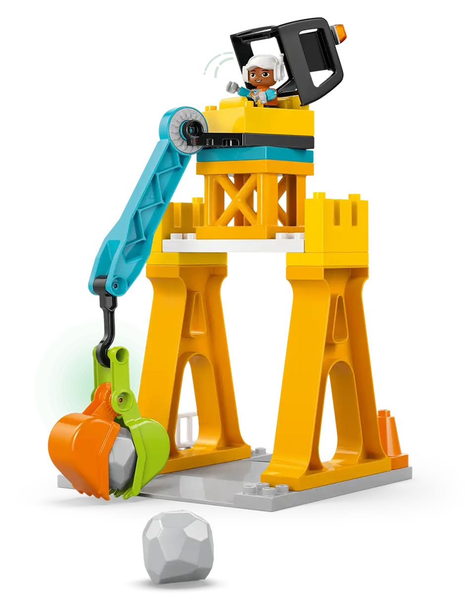 Duplo Obra y Vehículos de Construcción 3 en 1 10476 6