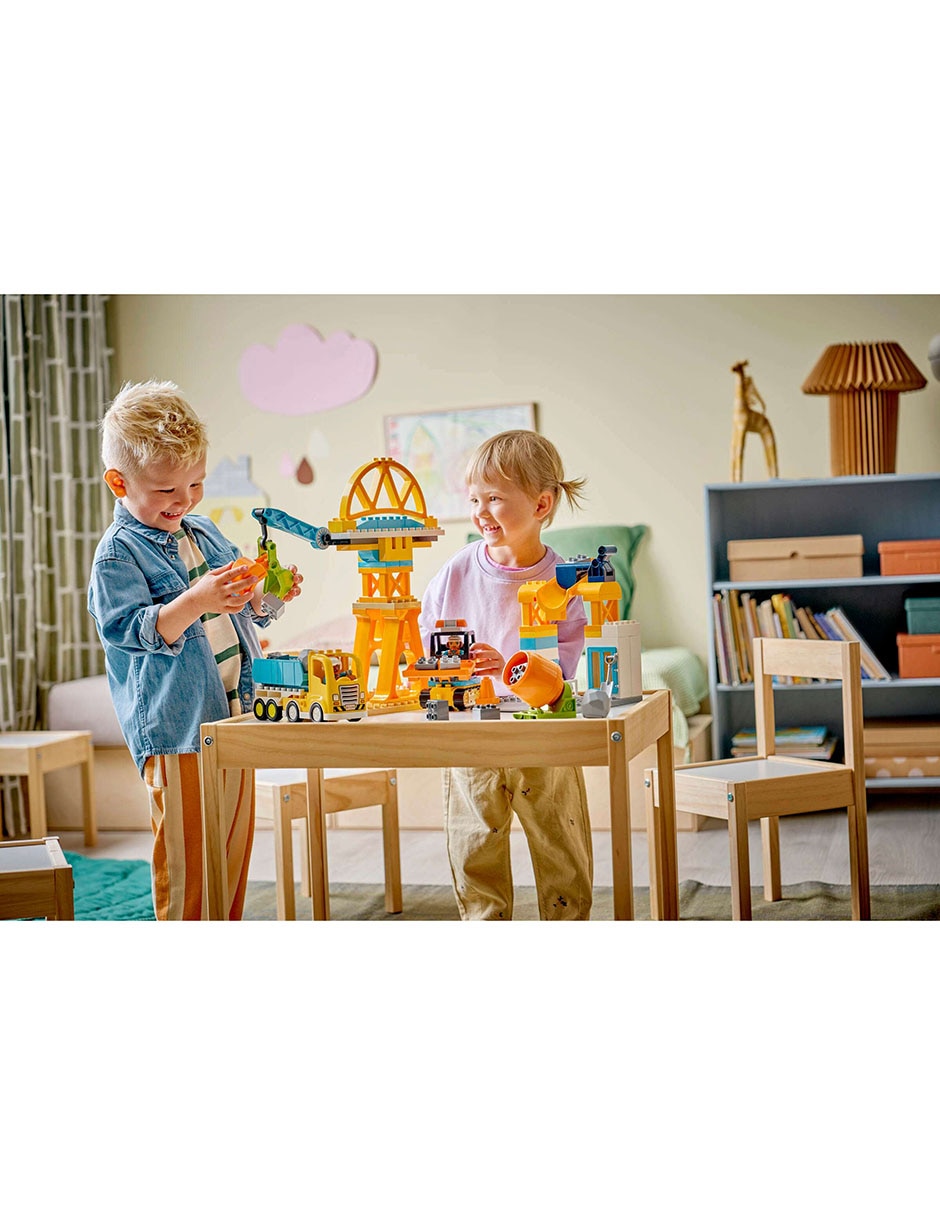 Duplo Obra y Vehículos de Construcción 3 en 1 10476 10