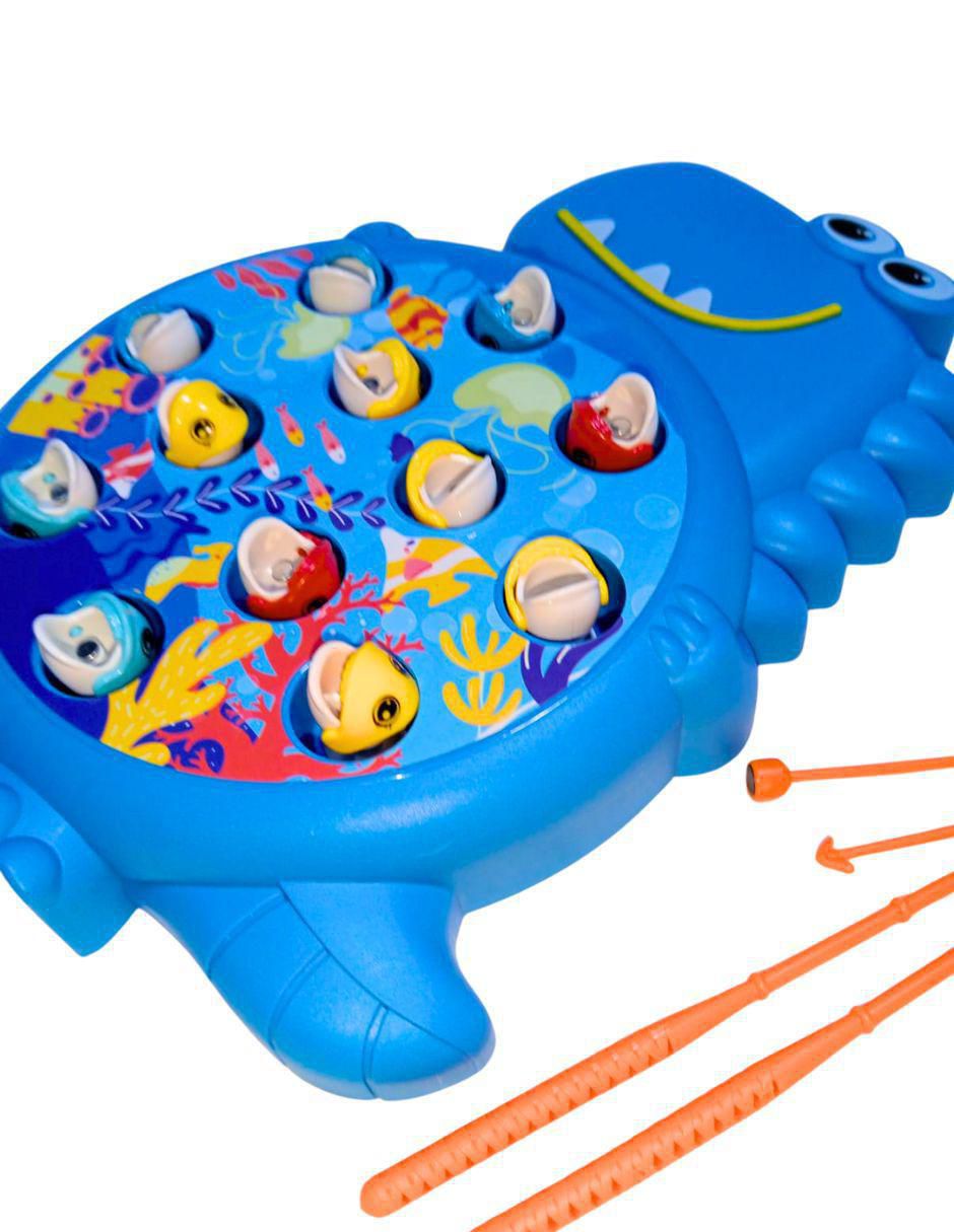 Juego de pesca magnético juego didáctico infantil unisex 2