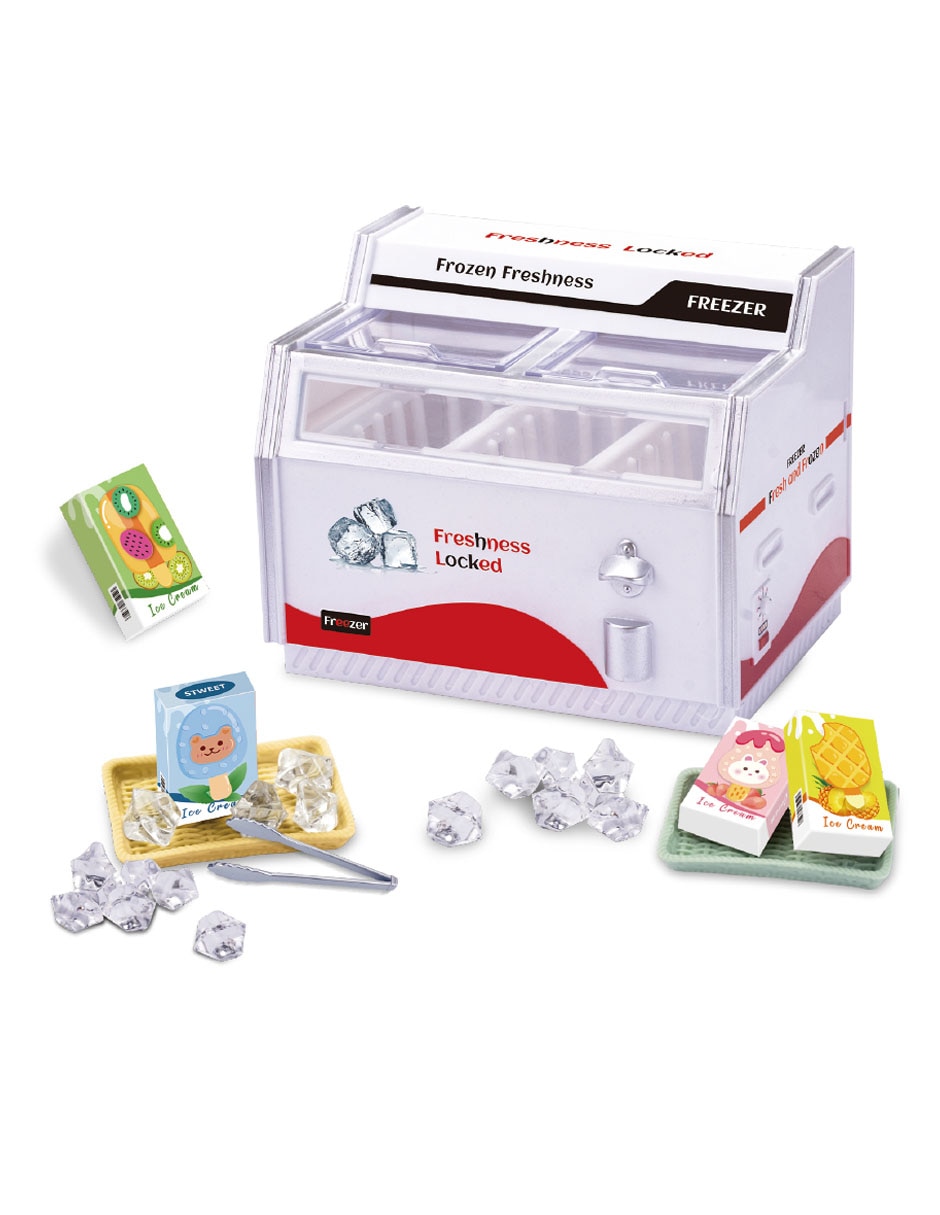 Mini Congelador juego de rol para niños Mini Congelador juego de rol para niños