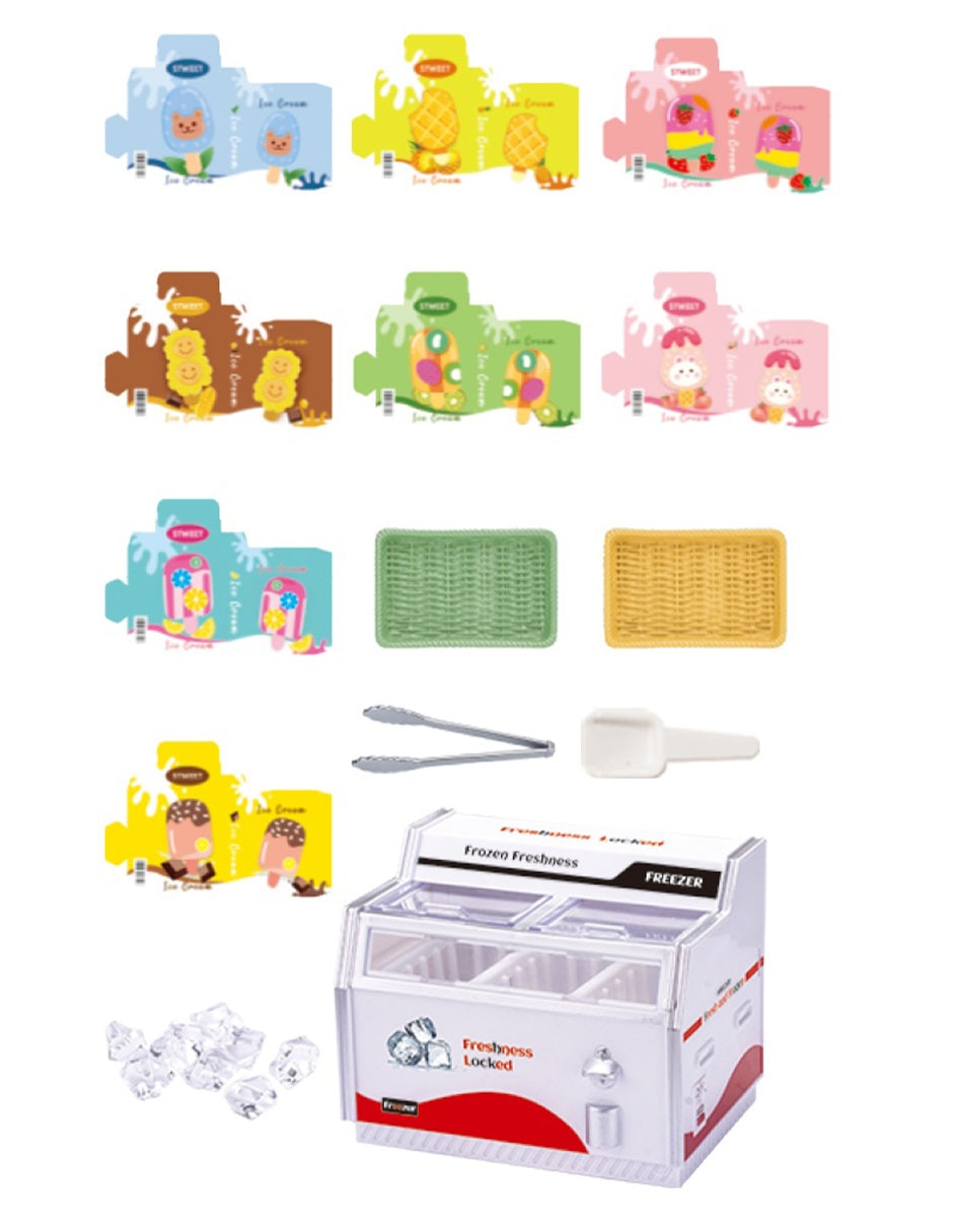 Mini Congelador juego de rol para niños 3