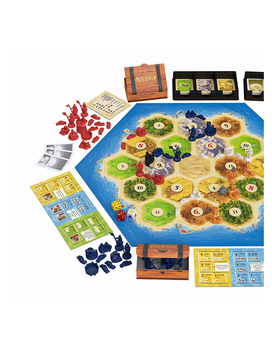 Catan: ciudades y caballeros juego de mesa Devir 2