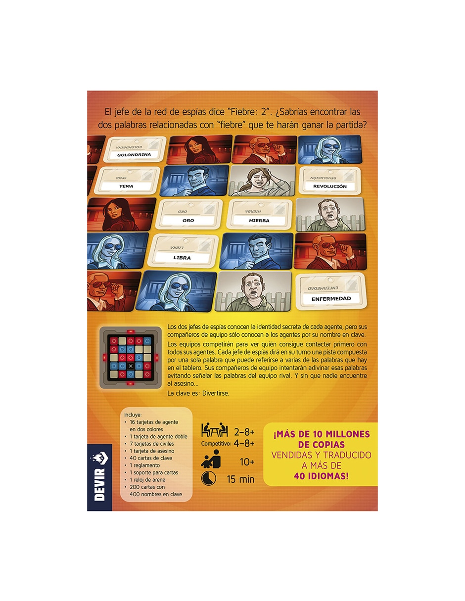 Código secreto estrategia Devir 2