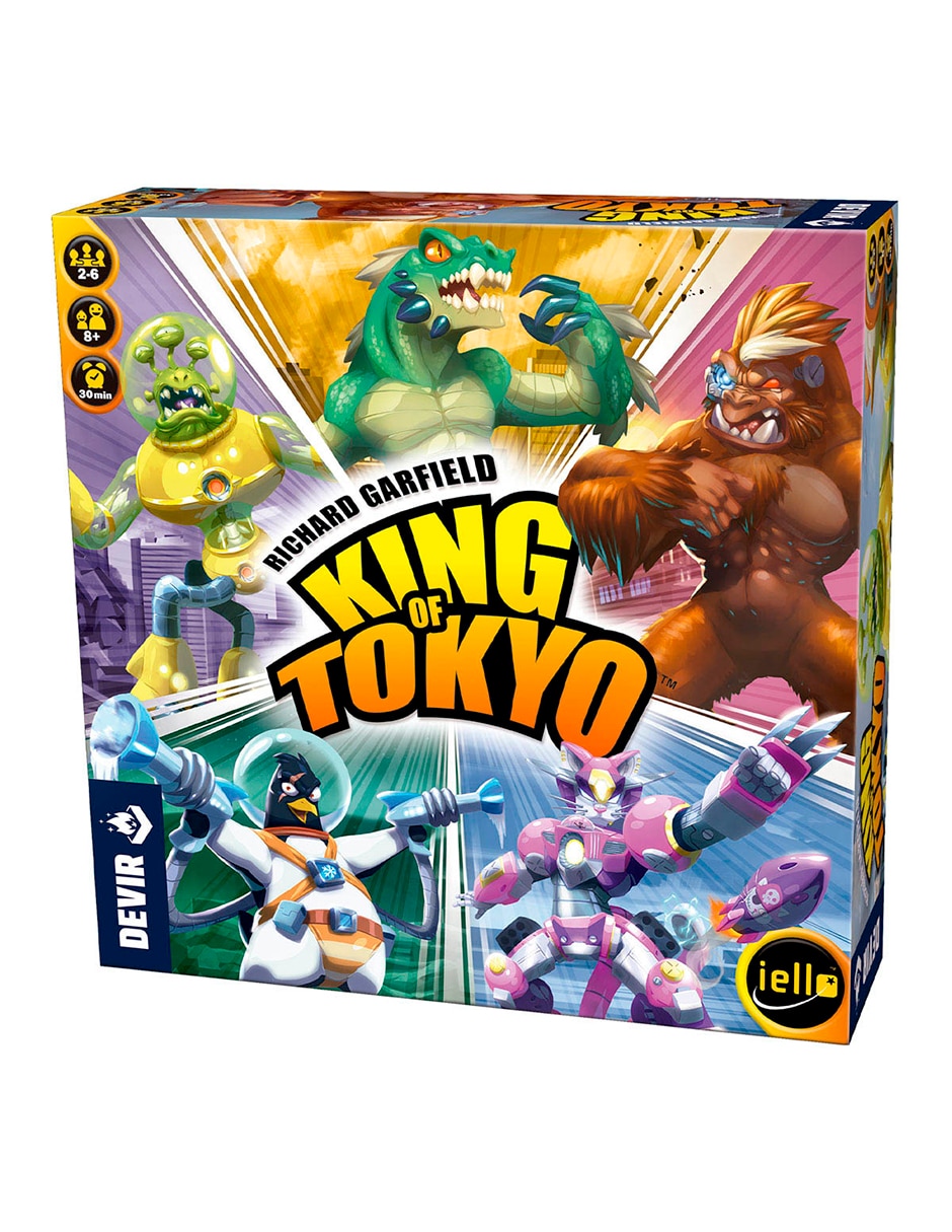 King of tokyo estrategia Devir