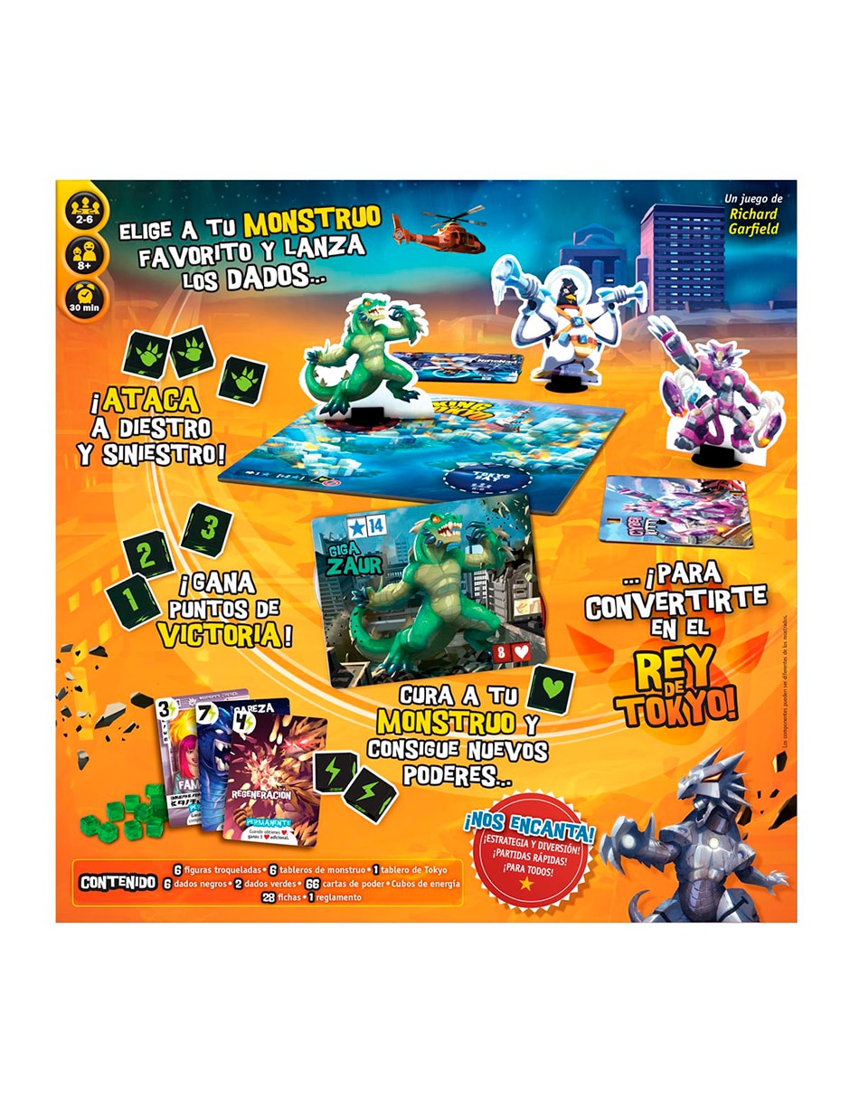 King of tokyo estrategia Devir 3