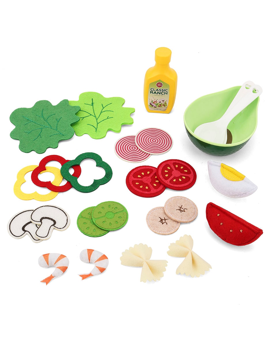 Kit juego de ensalada juego de rol para niños Kit juego de ensalada juego de rol para niños