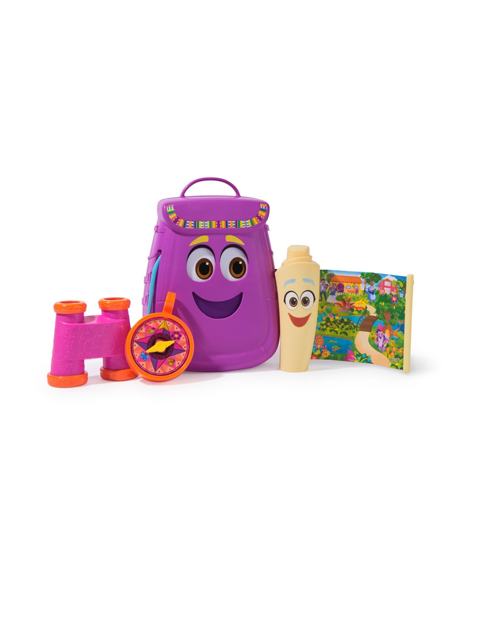 Mochila dora juego de rol para niños