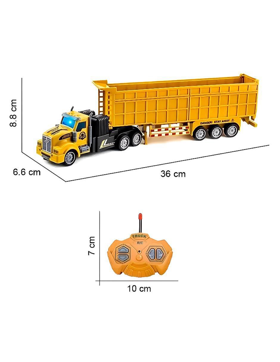 Camión de carga tráiler de control remoto 6