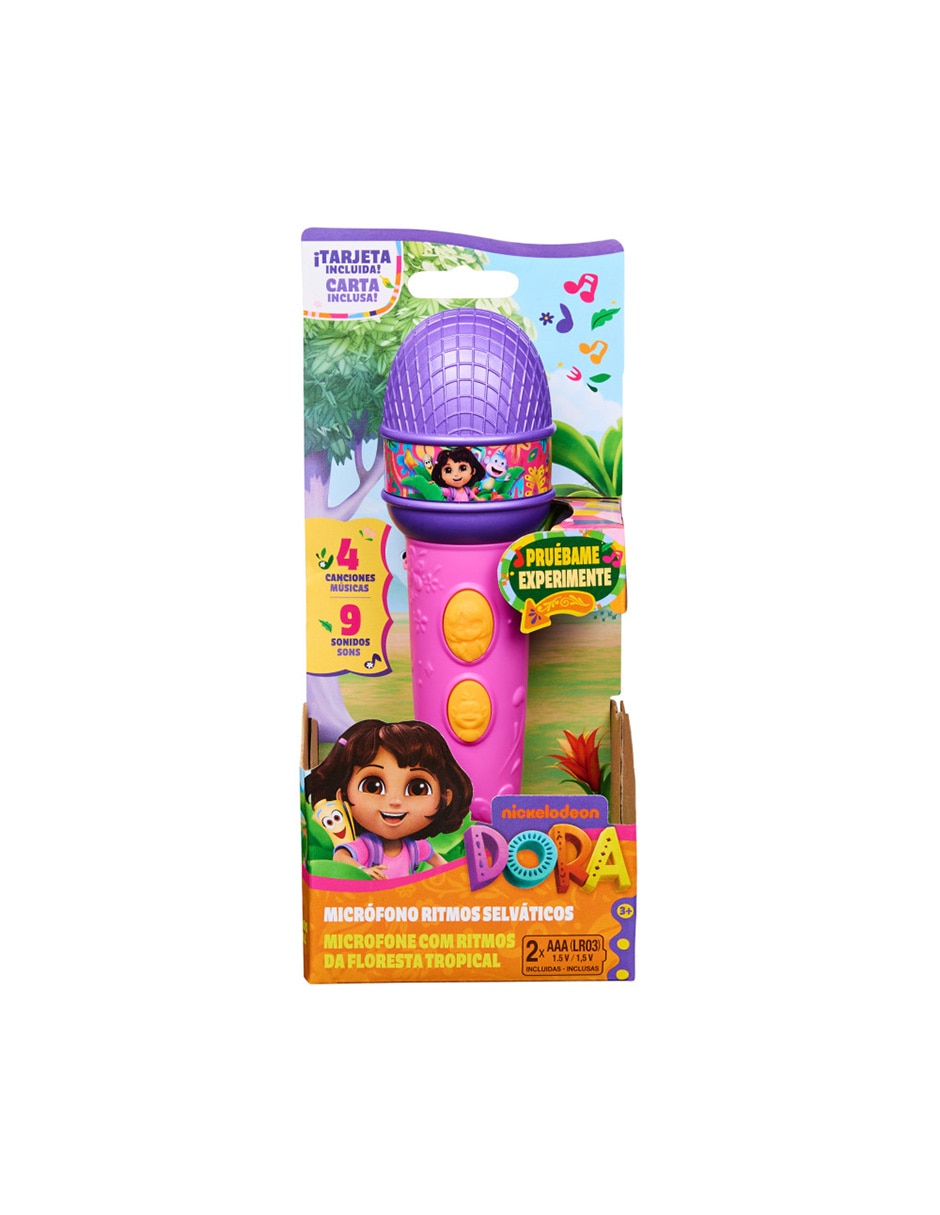 Microfono Dora juego de rol para niños 3