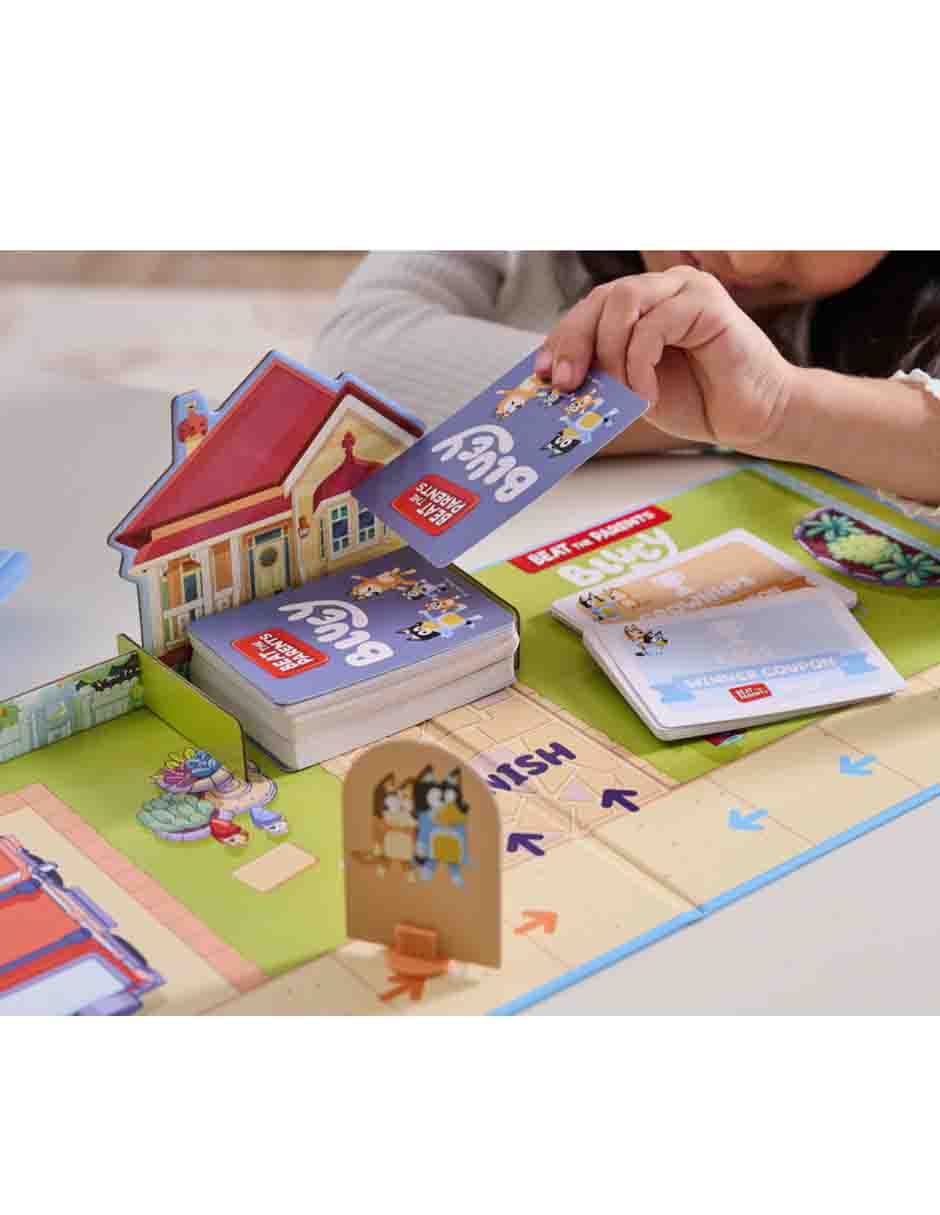 Hijos vs Padres Bluey juego de mesa Bluey 2