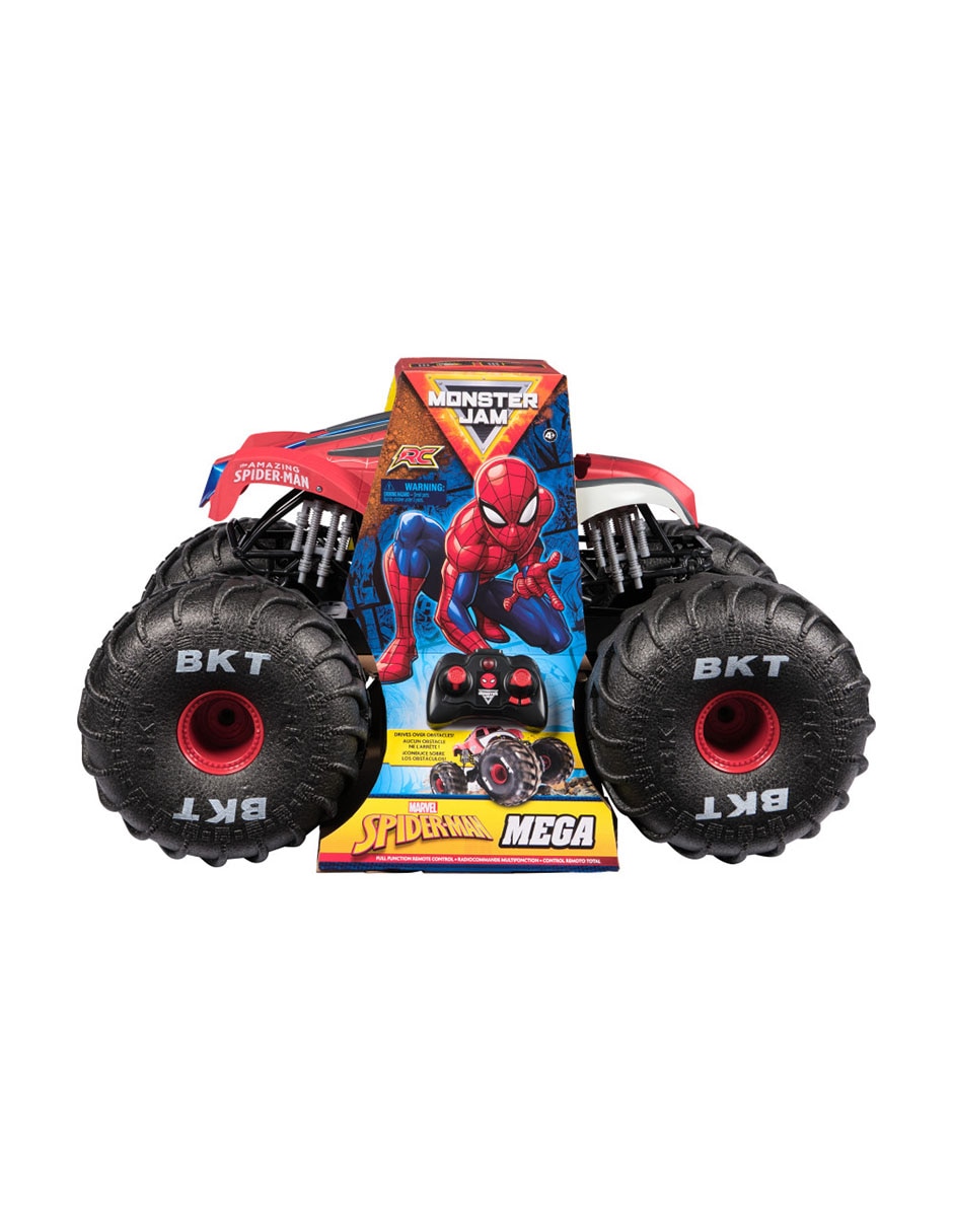 Automóvil monster truck 6070554 spider-man 6