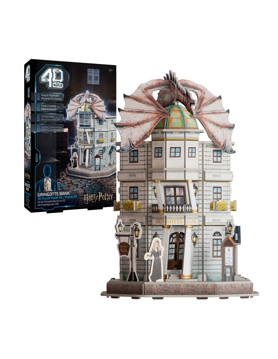Rompecabezas Banco de Gringotts 4D 79 piezas Rompecabezas Banco de Gringotts 4D 79 piezas