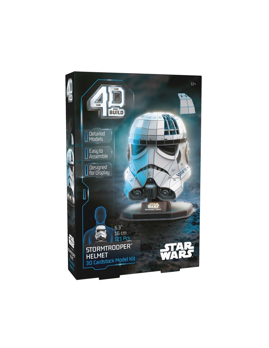 Rompecabezas Casco Stormtrooper 4D 121 piezas 2
