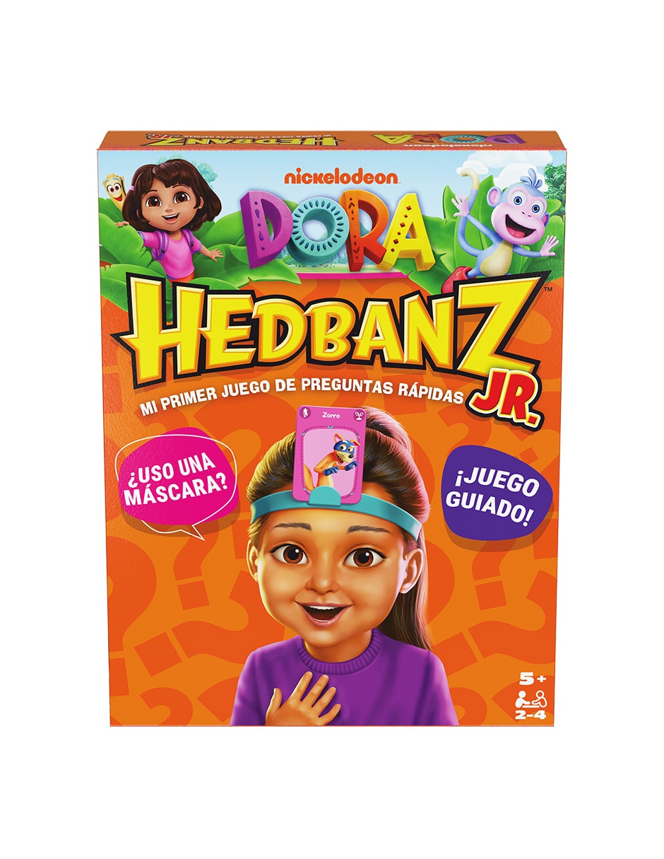 Hedbanz junior Dora juego de mesa Dora la Exploradora 3